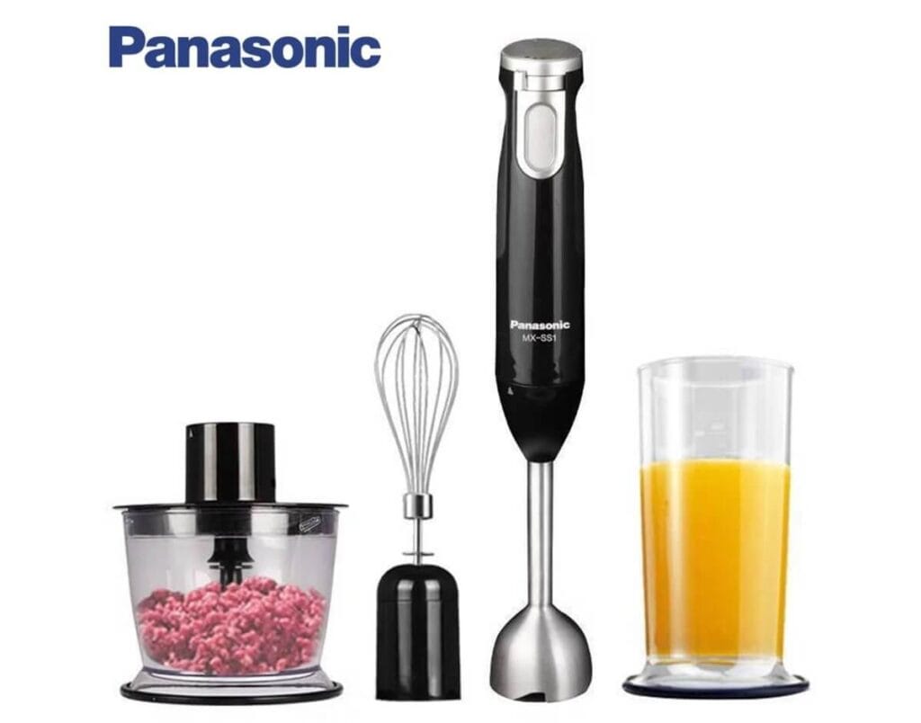 Panasonic MX-SS1 3-in-1 Hand Blender, Chopper & Whisker