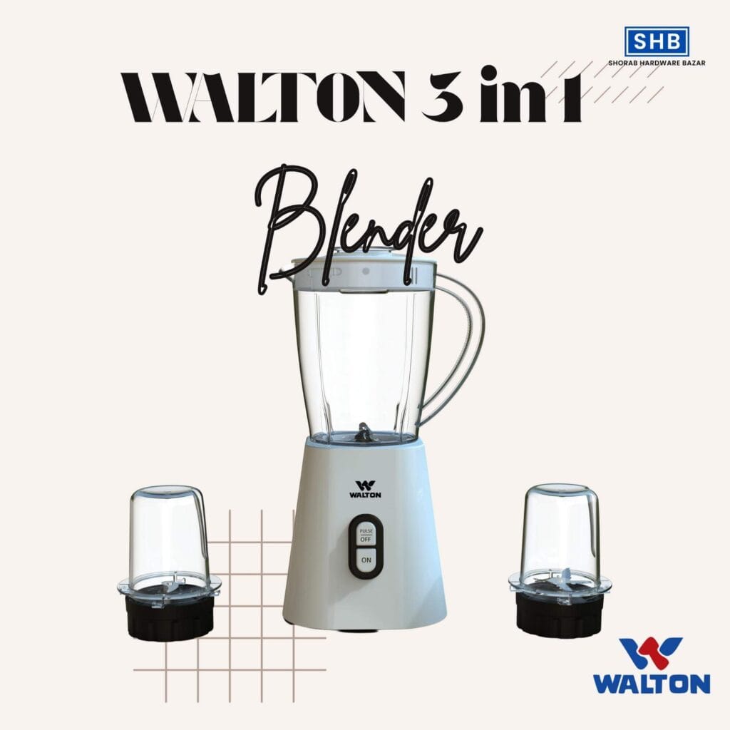 Walton 3 in 1 Blender for family